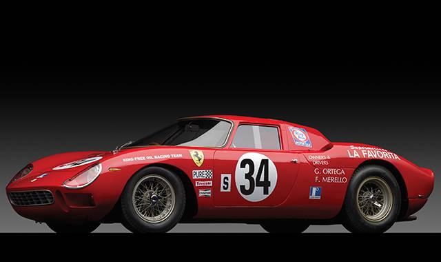1964 Ferrari 250 LM, estimated at $12/15 million 