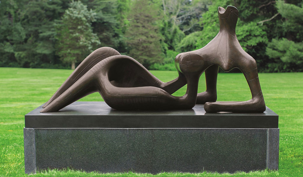 Henry Moore's “Reclining Figure: Festival” (1951) is estimated to sell for £15,000,000 – £20,000,000. (Christie's Images LTD. 2016)