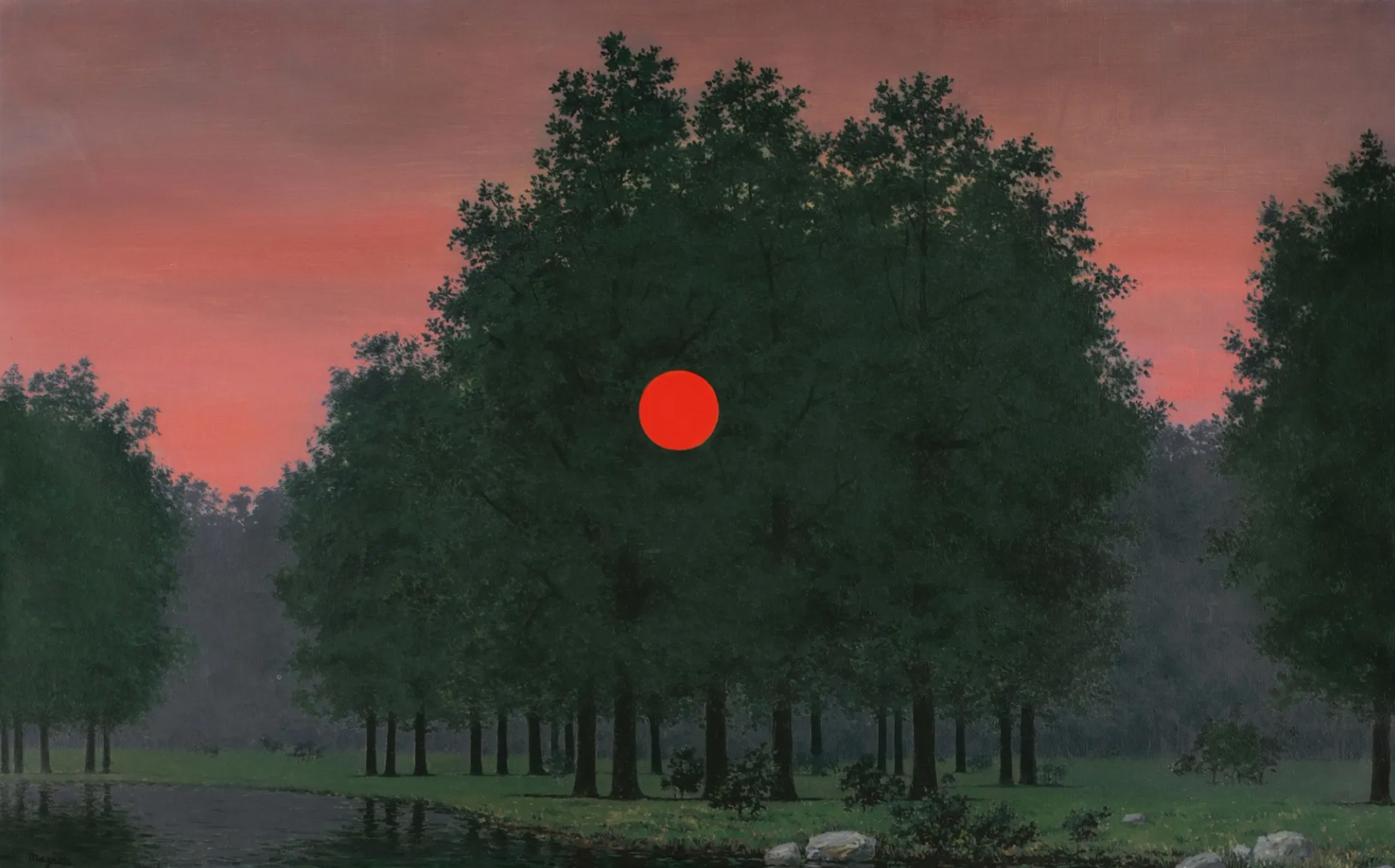 Rene Magritte, Le Banquet (around 1955-57)Courtesy Sotheby's