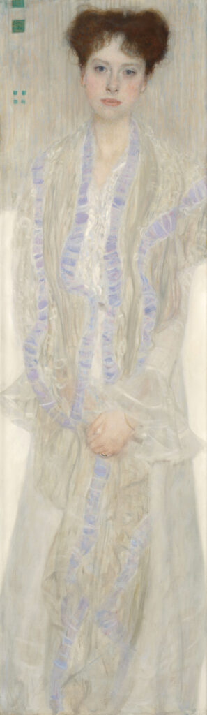 Gustav Klimt, Bildnis Gertrud Loew (Gertha Felsőványi), Sold for £36,160,000