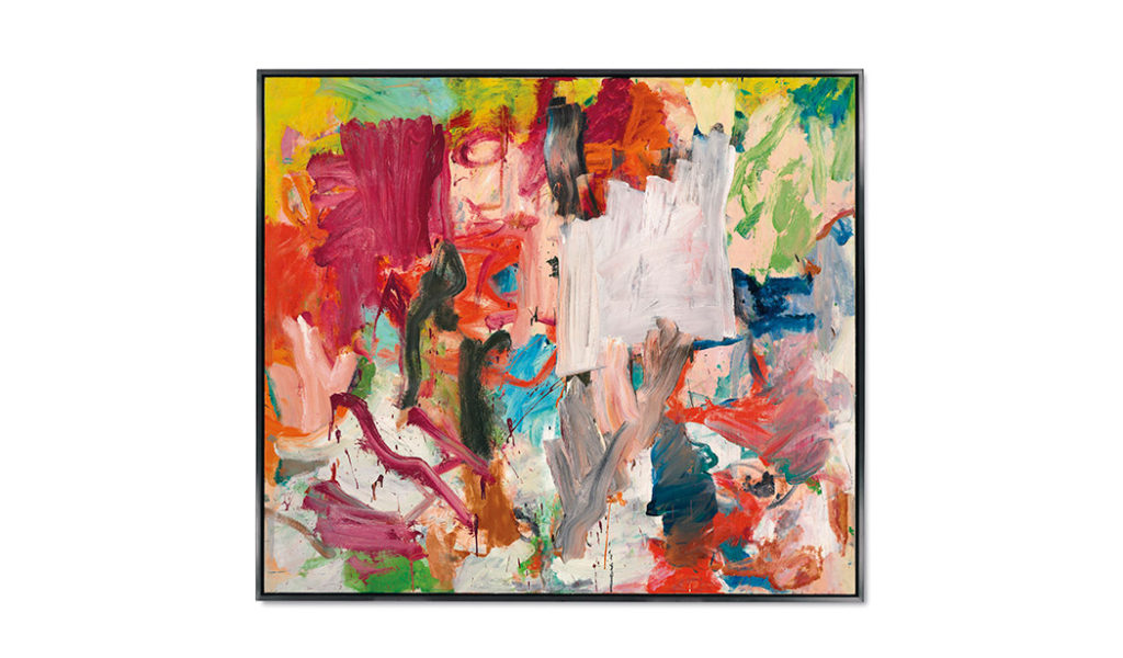 Willem de Kooning's "Untitled XXV" from 1977 sold for $66,327,500. (Christie's)