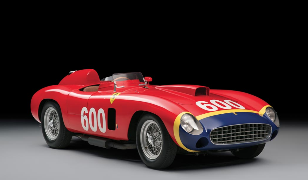 A 1956 290 MM Ferrari by Scaglietti. (© Tim Scott Fluid Images/ Courtesy RM Sotheby's )