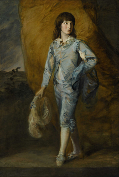 Thomas Gainsborough's "The Blue Page," the estimated top lot ($3/4 million) from Sotheby's forthcoming The Collection of A. Alfred Taubman: Old Masters sale. (Courtesy Sotheby's )