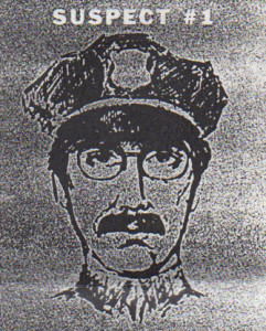Police composite drawing of one of the two suspects in Gardner Museum heist. 