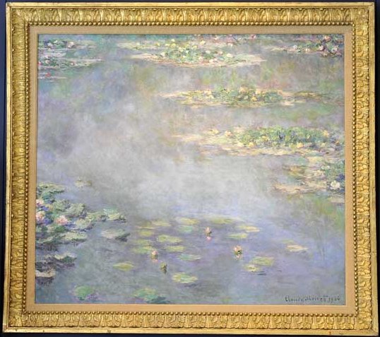 Claude Monet's "Nymphéas," signed Claude Monet and dated 1906, estimated at £20,000,000 — 30,000,000. 