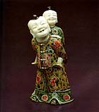 famille verte biscuit group Kangxi Period (1662-1722) at Chinese Porcelain Company  